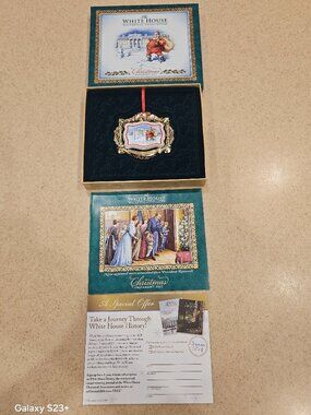 2011 THE WHITE HOUSE HISTORICAL ASSOCIATION CHRISTMAS HOLIDAY ANNUAL ORNAMENT